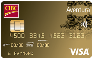 Carte Aventura Or CIBC Visa