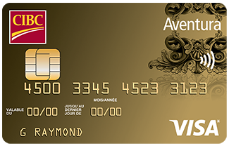 Carte Aventura Or CIBC Visa