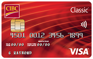 What rewards does the CIBC Visa offer?