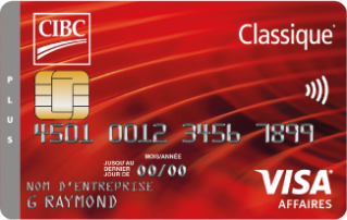 Carte Entreprise Classique Plus CIBC Visa
