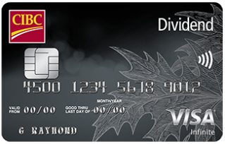 加拿大最好的信用卡2022 3 CIBC Dividend Visa Infinite Card