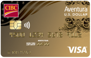 U.S. Dollar Aventura Gold Visa Credit Card