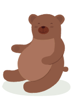 A teddy bear.