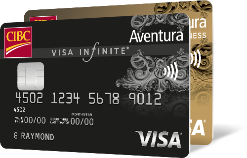 CIBC Aventura Visa Infinite Card and CIBC Aventura Gold Visa Card