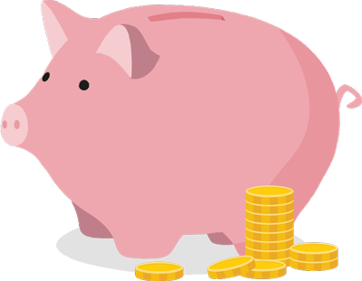 piggy bank to illustrate growing your savings