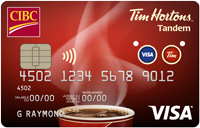 Carte Visa Tandem CIBC Tim Hortons.