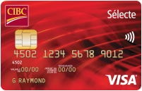 Carte Sélecte CIBC Visa.