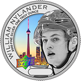 Pièce de monnaie à l’effigie de William Nylander