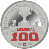 Memorial Cup silver coin