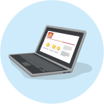 A laptop displaying the CIBC Precious Metals site.