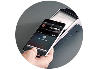 Tap to pay with phone