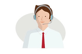 Un homme porte un casque d’écoute