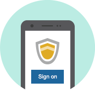 Smartphone screen shows fraudulent alert text
