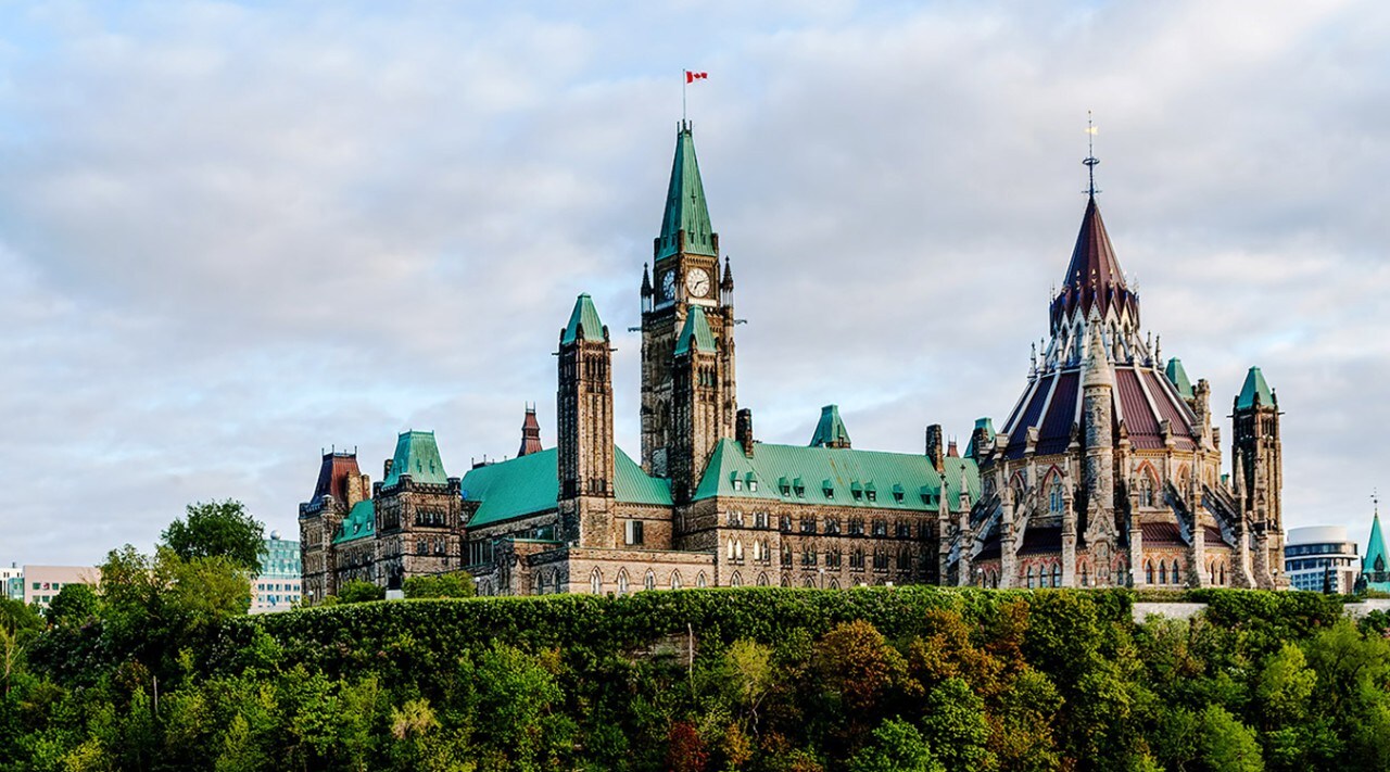 Tour de la Paix du Parlement canadien.