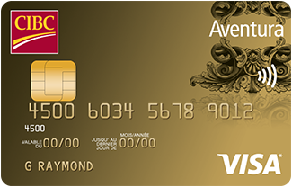 Carte Aventura Or CIBC Visa