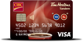 Carte Visa Tandem CIBC Tim Hortons